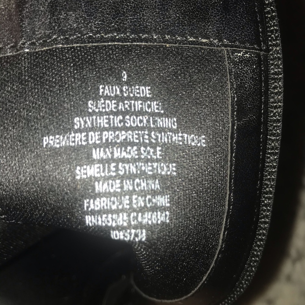 Express Women’s Black Booties Pointed Toe, 9 - image 5